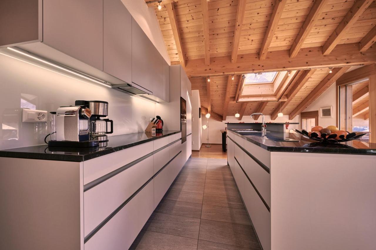 Chalet Bergfrieden Penthouse Wengen Exterior photo